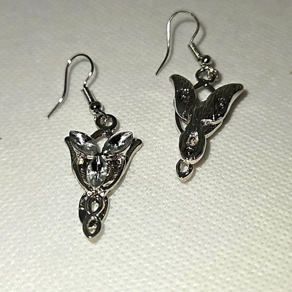 Arwen's Evenstar earrings from "Lord of the Ring's" Movie - Picture 2 of 2